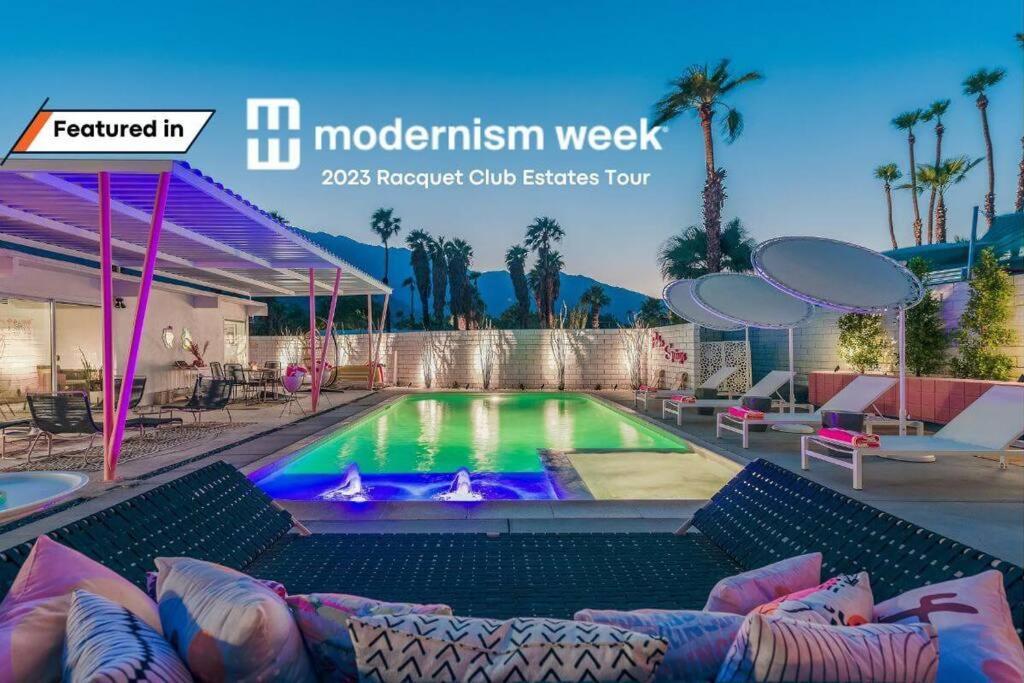 Alexander: Retro Chic Oasis 2023 Modernism Showcase House Palm Springs Exterior foto